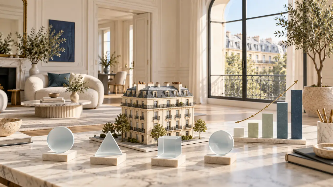 Appartement rénové et lumineux dans le cadre d'une opération immobilière