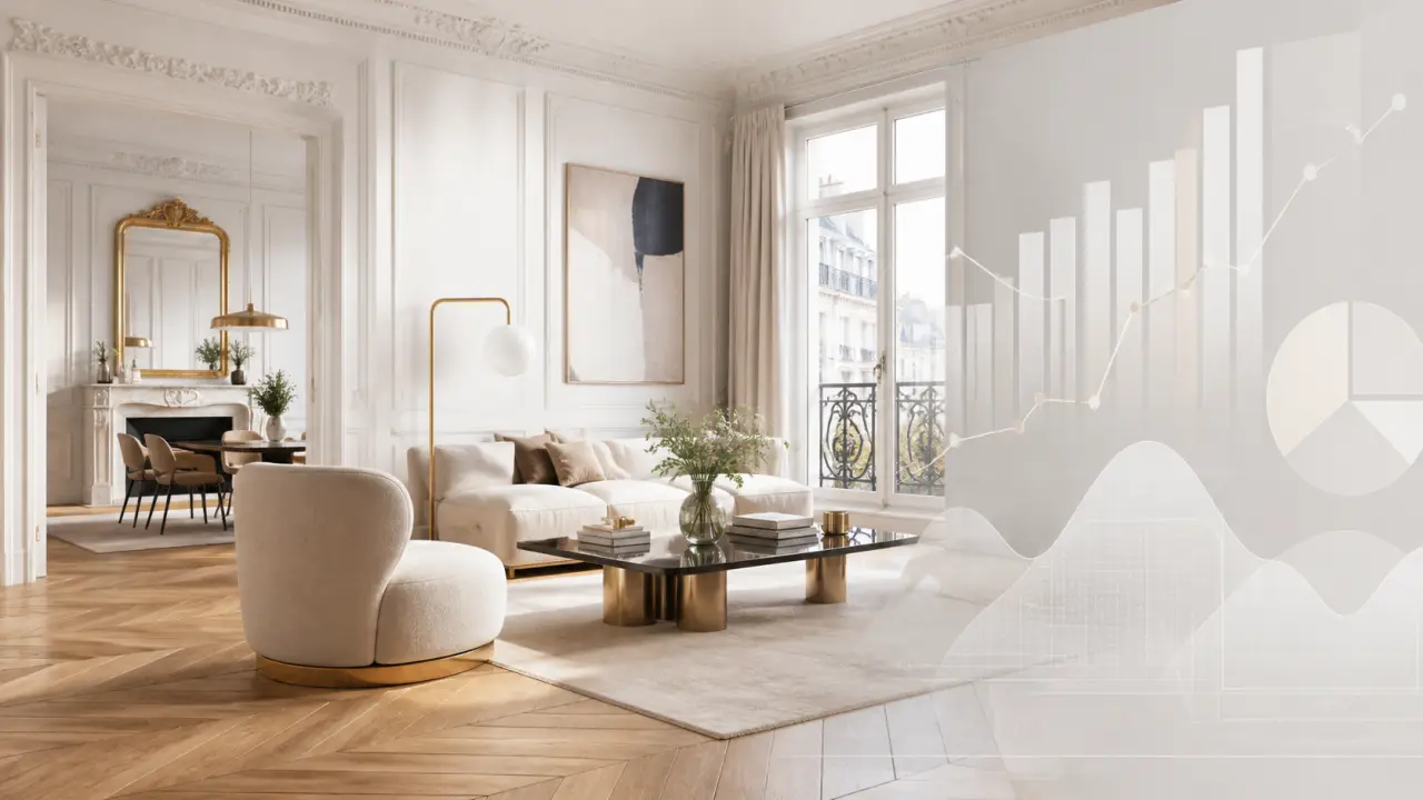 Appartement rénové lumineux au design minimaliste